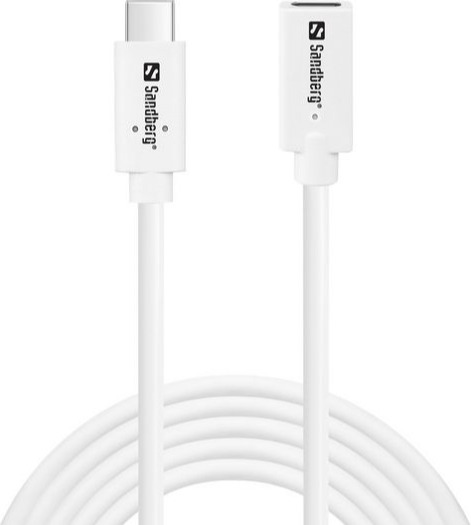 Sandberg USB-C>C M-F USB 3.1 100W 2M Sandberg USB-C>C M-F USB 3.1 100W 2M