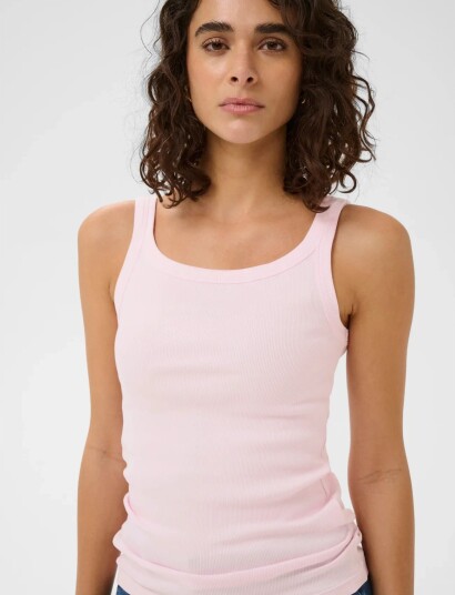 Kaffe Kacarna Tank Top   Pink   XXL