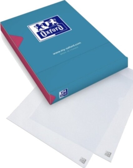 Oxford 400005475 Envelope Folder A4 Polypropylen Pp Blå Landskap/Portrett 25 Ark