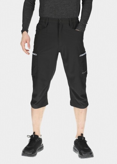 Glittertind 3/4 Pants Black/Grey M Turbukser