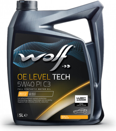 Motorolje WOLF OE LEVELTECH 5W40 PI C3 5L