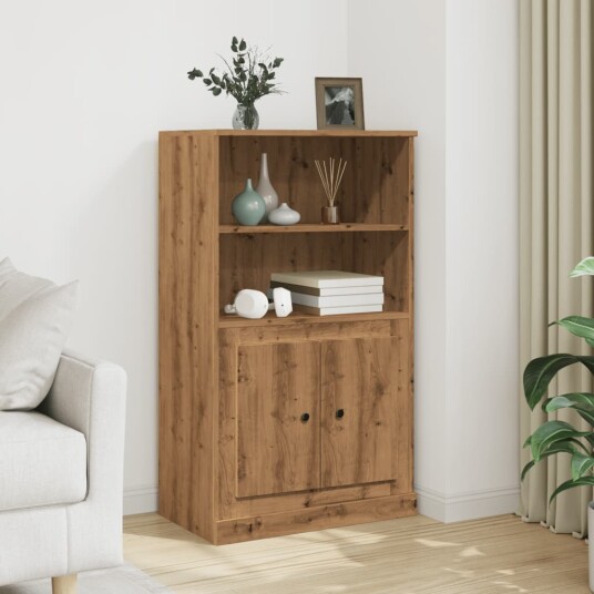 Highboard artisan eik 60x35,5x103,5 cm konstruert tre 8721158443977
