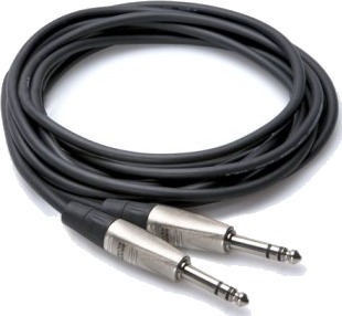 Hosa Technology Hss-010, 6.35Mm Trs, Hankjønn, 6.35Mm Trs, Hankjønn, 3,05 M, Sort