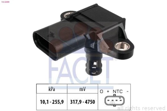 FACET 10.3399 Ladetrykk-sensor FACET 10.3399 Ladetrykk-sensor