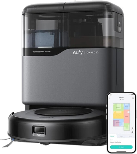 Eufy Omni C20 2-i-1 Robotstøvsuger med Mop Master-teknologi Eufy Omni C20 2-i-1 Robotstøvsuger med Mop Master-teknologi
