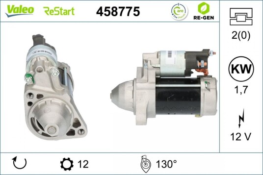 Starter VALEO 458775 Starter VALEO 458775