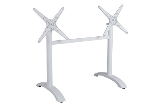 Brafab Avila sammenleggbart bordstativ Hvit 87x65 cm Hvit