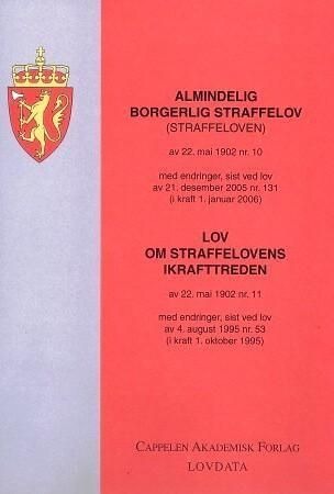 Lov om rettergangsmåten i straffesaker (straffeprosessloven) av 22. mai 1981 nr. 25
