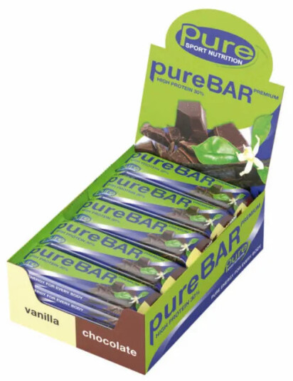 PSN Pure Bar Premium 20x60g Vanilla Chocolate PSN Pure Bar Premium 20x60g Vanilla Chocolate