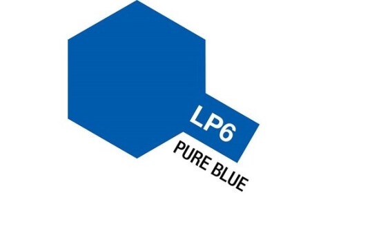 Tamiya lakkmaling LP 6 Pure Blue