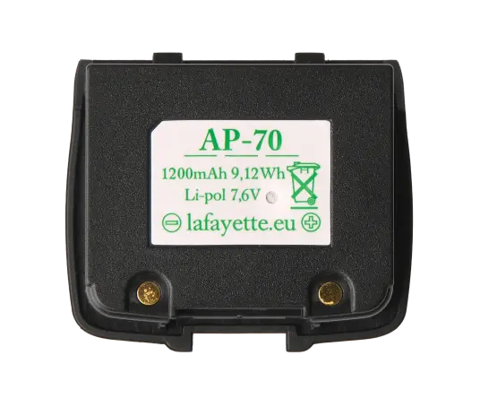 Batteri AP 70 for Lafayette Smart+ Batteri AP 70 for Lafayette Smart+