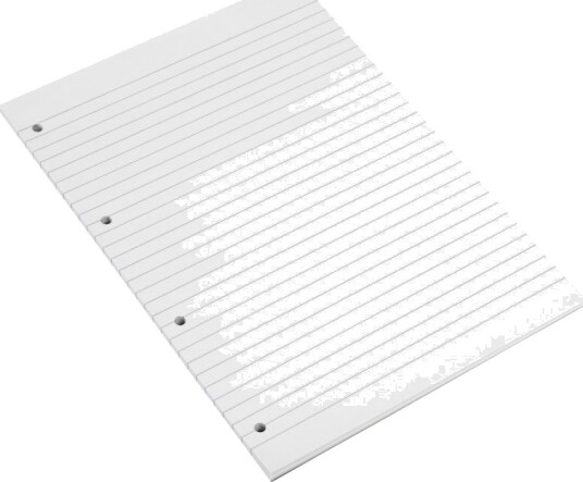 Bantex Standardpute A4 100 Ark / 200 Sider Linjert 4 Hull