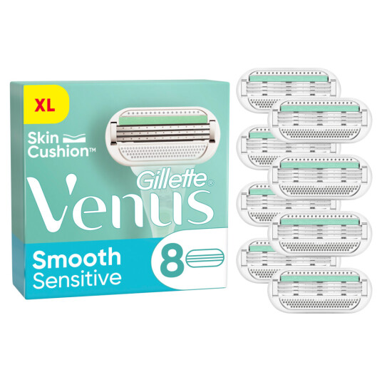 Gillette Barberblad 8 stk. Venus Smooth Sensitive