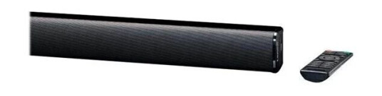 Lenco 90 cm Bluetooth Lydplanke med 80W og HDMI - Svart Lenco 90 cm Bluetooth Lydplanke med 80W og HDMI - Svart