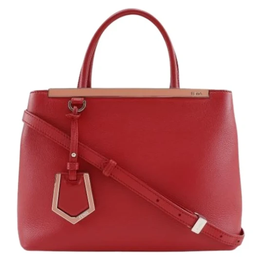 Fendi Vintage Fendi Vintage Dame Rød