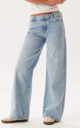 Pieces Pcselma Lw Wide Jeans Lb Light Blue Denim 30/32 Pieces Pcselma Lw Wide Jeans Lb Light Blue Denim 30/32