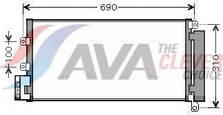 Kondensator klimaanlegg AVA COOLING SYSTEMS FTA5356D Kondensator klimaanlegg AVA COOLING SYSTEMS FTA5356D