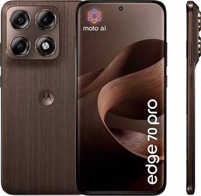 Motorola Edge 70 Pro 5G Smarttelefon 8GB/256GB OLED 6.78" Pantone Chicory Coffee