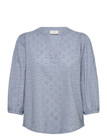 Kaffe Kaenya Blouse 3/4 Sl   Blue   40