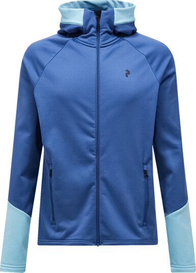 Peak Performance Rider Essentials Zip Hood Blå XL