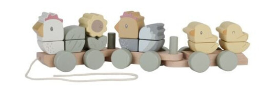 Little Dutch Stacking Train Chicken Little Farm  LD7135 