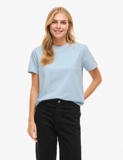 Vila Vinora S/S T-Shirt - Noos - Blue - XS