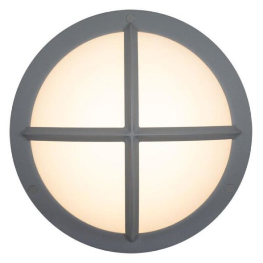 Hide-a-Lite Moon Public Cross I Veggarmatur 3000/4000 K 16 W IP65 IK10 Grå 1120 lm Belysning Hide-a-Lite Moon Public Cross I Veggarmatur 3000/4000 K 16 W IP65 IK10 Grå 1120 lm Belysning