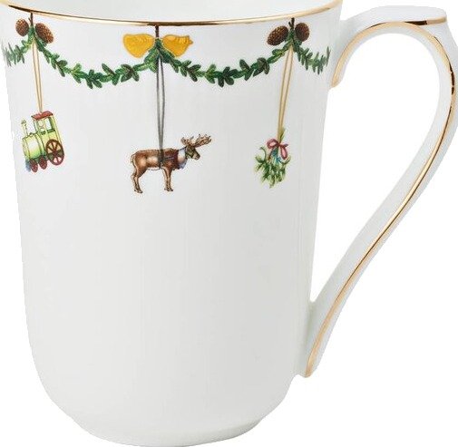 Royal Copenhagen - Stjerne Riflet Jul 2026 kopp 36 cl dekor 2