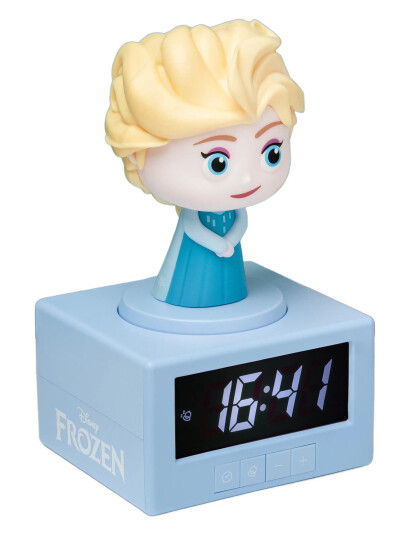 Paladone Elsa Ikon Vekkerklokke Blue 15cm Paladone Elsa Ikon Vekkerklokke Blue 15cm