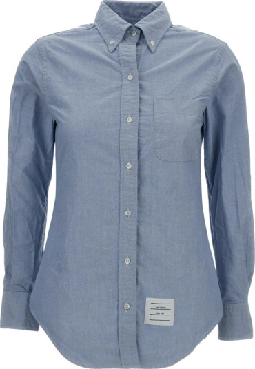 Thom Browne Dame Bluser & Skjorter Blå S,