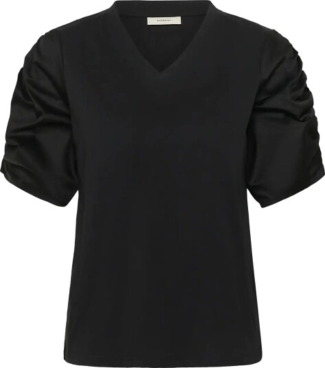 InWear Gudruniw V Neck Tshirt Black XXS InWear Gudruniw V Neck Tshirt Black XXS