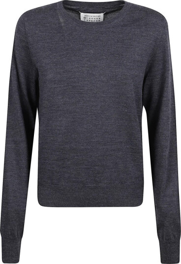Maison Margiela Dame Strikkevarer Blå S,