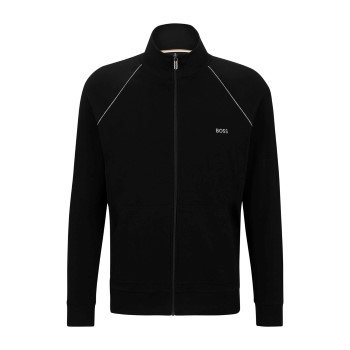 BOSS Mix and Match Zip Jacket Svart bomull XX-Large Herre