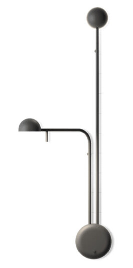 Vibia Pin Vegglampe 1685 On/Off Svart