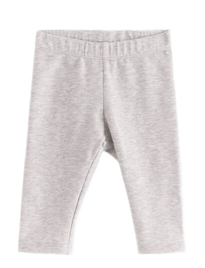 Lindex Leggings Brushed Inside Basic - Grey - 74 Lindex Leggings Brushed Inside Basic - Grey - 74