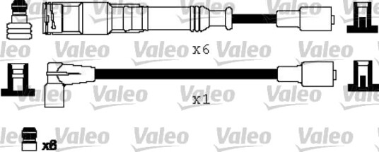 Tennplugg kabelsett VALEO 346232