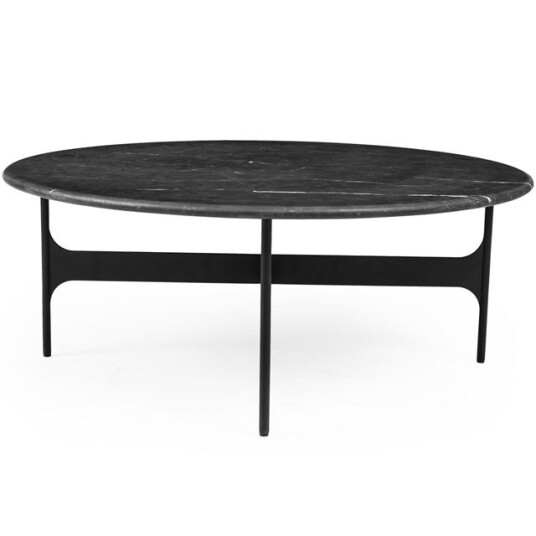 Wendelbo Floema Salongbord Ø85 Sort Nero Marquina Marmor Wendelbo Floema Salongbord Ø85 Sort Nero Marquina Marmor