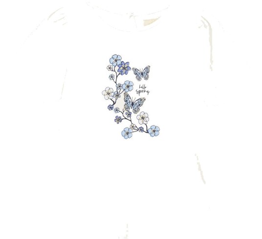 Creamie T skjorte Xenon Blue Creamie 1½ år 86 T skjorte Hvit