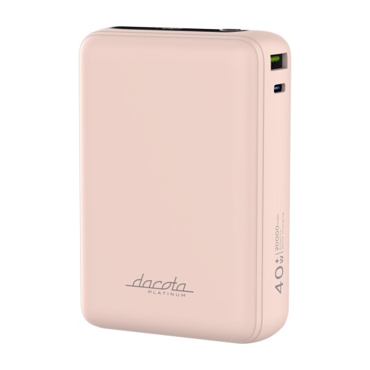 Dacota Platinum AM20 40 W 20 000 mAh Rosa