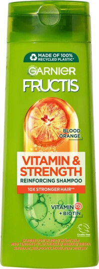 Garnier Fructis Vitamin & Strength Shampoo 250 ml Shampoo Garnier Fructis Vitamin & Strength Shampoo 250 ml Shampoo