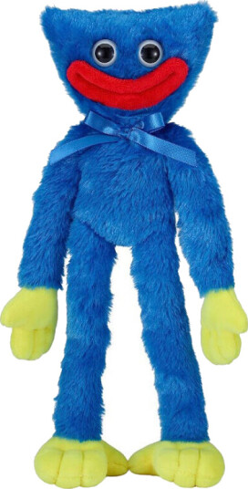 Poppy Playtime Deluxe Plysjbamse 35cm Huggy Wuggy Smilende
