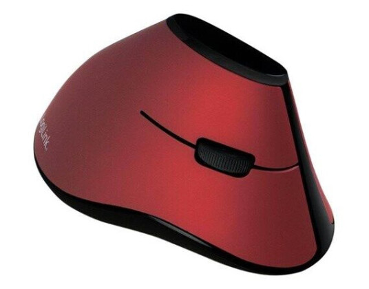 LogiLink Ergonomic vertical mouse wireless 2.4 GHz red - Vertical mouse - Optisk - 5 - Svart LogiLink Ergonomic vertical mouse wireless 2.4 GHz red - Vertical mouse - Optisk - 5 - Svart