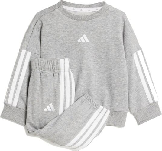 Adidas Originals Medium Grey Heather/White I 3S Ft Jog 240 Sweat Sett 92 Adidas Originals Medium Grey Heather/White I 3S Ft Jog 240 Sweat Sett 92