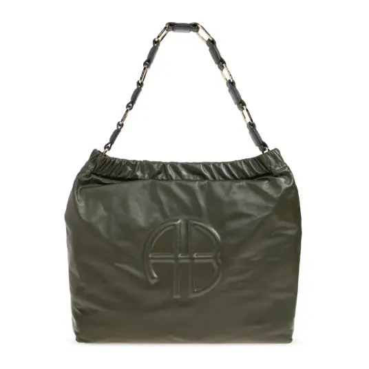 Anine Bing Dame Vesker Grønn ONE SIZE,