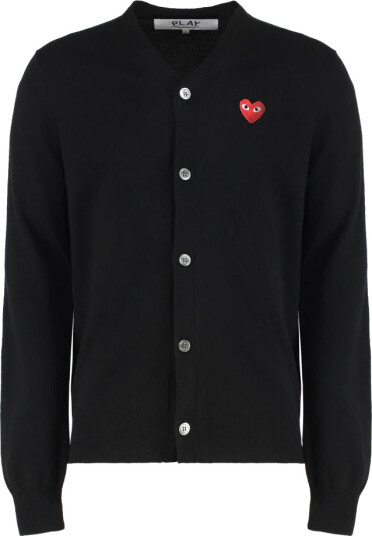 Comme des Garçons Play Dame Strikkevarer Svart L,