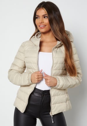 ONLY Onltahoe Hood Jacket Pumice Stone M