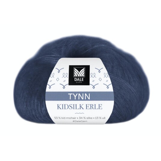 Dale Garn Dale Tynn Kidsilk Erle 4023 Mørk Marine