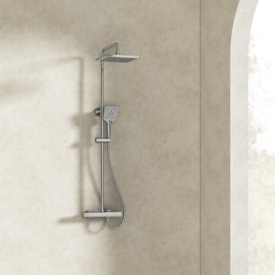 CELESTE STONE DUSJSETT M/DUSJTERMOSTAT KROM