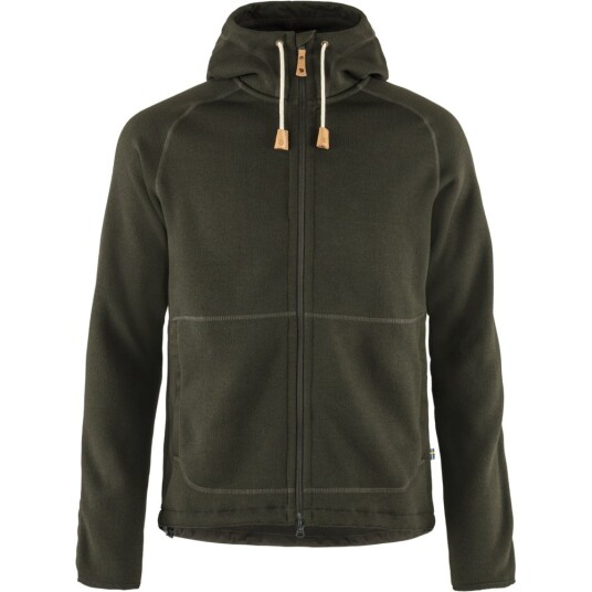 Fjellreven Men"s Övik Fleece Hoodie Deep Forest M