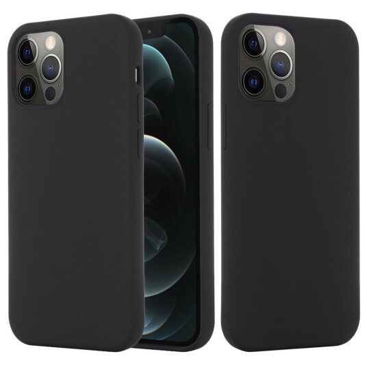 INCOVER iPhone 14 Pro Max Silikon Deksel - MagSafe Kompatibel - Svart
